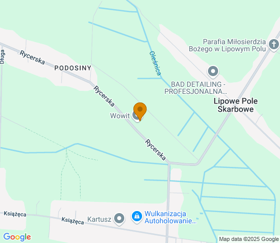 Mapa dojazdu do warsztatu samochodowego w miejscowości Skarżysko-Kamienna